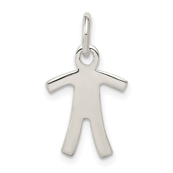 Million Charms Sterling Silver Boy Charm